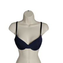 34C Isaac Mizrahi New York Padded Bra ~ Blue ~ Adjustable Straps ~ Under... - £13.48 GBP