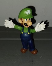 LUIGI World of Nintendo 2.75&quot; Figure - JAKKS Pacific - £3.85 GBP