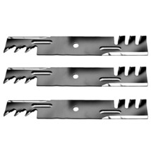 3 Mulch Blades for Hustler Raptor SD 797704 797712 54&quot; Deck Mower XR7 SU... - £33.67 GBP