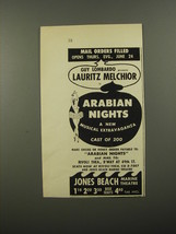 1954 Arabian Nights Musical Extravaganza Ad - Guy Lombardo presents - £14.78 GBP