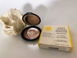 JANET SARTIN Bronze Fusion 2 In 1 Bronzing Powder Vintage - £38.94 GBP