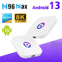 H96MAX M1 Smart TV Box Android 13 Rockchip 3528 Quad Core Support 4K Video Decod - £29.10 GBP+