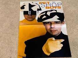 Pet Shop Boys teen magazine poster clipping vintage modeling rare pix pi... - $5.00