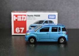 Rare Tomica Retired Diecast Model Car #67 Toyota Passo Scale 1:57 FREE BOX - £9.89 GBP