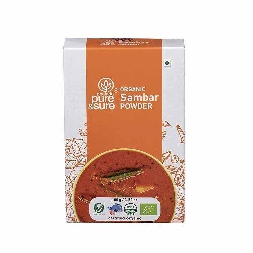 Primary image for Organic Sambar Masala Powder South Indian Masala Powder 100 Grams , PACK OF 10