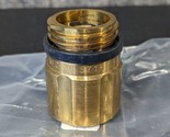 New MEC ME571H High Capacity Hose End Swivel Check Adapter Brass 1-3/4 in - $37.99