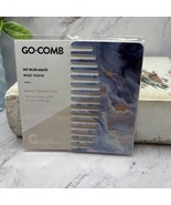 Go-Comb Sky Blue Agate New Wide Tooth Basic Collection Wallet Comb 3 Inches - $11.99