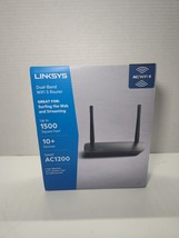 Linksys E5400 WiFi 5 Dual Band Router 1,500 Sq. ft (AC1200)Supports 10+ ... - $14.84