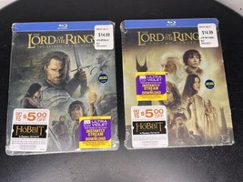 NEW Blu-ray Lord Of The Rings Return Of The King &amp; The Two Towers Steel Book - $39.60