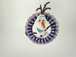 Hallmark Disney&#39;s Frozen Olaf Holding A Wreath Ornament - £12.17 GBP