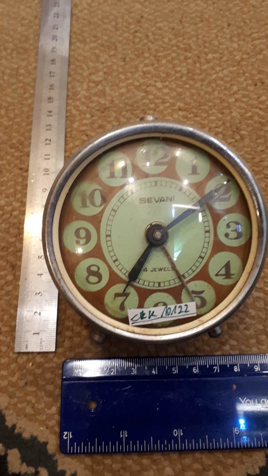 Vintage mechanical desk clock [CLK10122] - $49.00