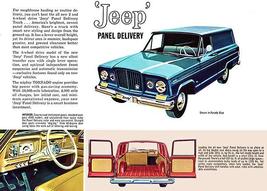 1962 Jeep Panel Delivery - Promotional Advertising Poster - $32.99