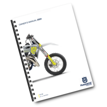 HUSQVARNA 2024 - TC 65 - OWNERS MANUAL - REPRINTED COMB BOUND - €21,69 EUR