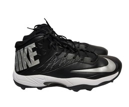 Nike Zoom Code Elite 3/4 603370-002 Men Size 17 Black Grey Shark Footbal... - $59.39