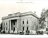 RPPC Court House Building Glencoe MN Minnesota Street View Cars Postcard - £34.21 GBP