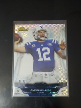 Andrew Luck 2014 Finest Xfractor Parallel Card #75 Indianapolis Colts Topps - £2.33 GBP