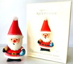 Hallmark Cookies & Cocoa for Santa Christmas Holiday Ornament 2008 in Box - £10.02 GBP