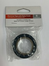 Radio Shack 3/4&quot; PVC Electrical Tape -Black- 20 Foot Long Roll - £7.15 GBP