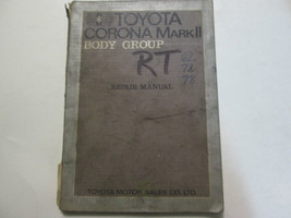1979 Toyota Corona Mark II Corps Service Réparation Shop Manuel Usine OEM Livre - £13.19 GBP