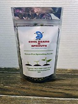 &quot;COOL BEANS n SPROUTS&quot; Brand, Green Pea Seeds for Sprouting Microgreens,4 Ounces - £4.37 GBP