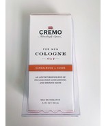 Cremo Cologne No 17 For Men Sandalwood &amp; Suede Eau De Toilette 3.4 FL OZ... - $32.66