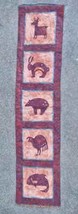 Hand Made Wall Hanging 54 x 12&quot; Southwest Animal Designs Hanger Beaded F... - £12.40 GBP