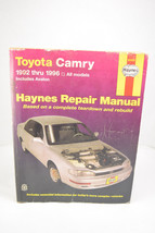 Haynes Toyota Camry and Avalon 1992-1996 Repair Manual - £5.39 GBP