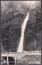 Horsetail Falls, Columbia River Highway, Oregon RPPC - Cross &amp; Dimmitt #12 - £9.62 GBP