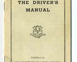 The Driver&#39;s Manual 1945 Department of Motor Vehicles State of Connecticut - £14.17 GBP