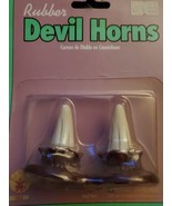 Theatrical Effects Rubber Devil Horns By Rubies Costume fx prosthetic Ne... - £10.12 GBP