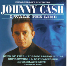 Johnny Cash - I Walk The Line - Recorded Live In Concert (Cd Album 1999, Live) - £7.32 GBP