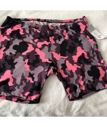 Just Be Athletic Pink Camo Performance Biker Shorts - €12,96 EUR