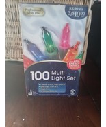 100 Multi Light Set Christmas Lights - $13.37