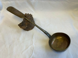 Antique 1895 Imperial Russian 84 Silver Large Ladle 164.68g Hallmarked Monogram - $499.95