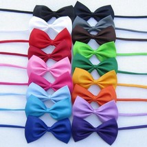 Pet Bow Tie Collection: Stylish And Adjustable Neck Ties For Dogs And Cats In Va - £7.18 GBP