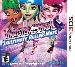 Monster high  skultimate roller maze 3ds front thumb200