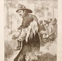 1904 Firemen Carry Deceased Children From Chicago Iroquois Theater Fire ... - $42.03 CAD