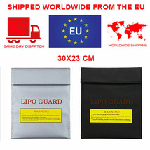 Lipo Charging Safe Bag Battery Guard Charge Sack Lipo Fireproof Storage - £8.49 GBP