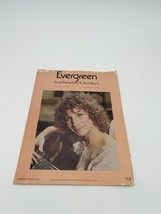 Barbra Streisand Evergreen A Star Is Born 1976 Photo Sheet Music - $9.90