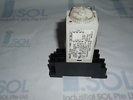 S1DX-A2C 3S-AC120VE Nais S1DX delay timer with Base ADX11124 Matsushita ... - $59.00