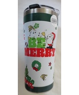 Tervis Peanuts Be Merry 20-oz Stainless Steel Tumbler w/Hammer Lid - £23.94 GBP