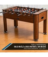Official Competition Size Foosball Table 56.3inch with Bead Style Scoring - $551.45 CAD