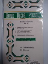 Stencil Ease Home Decor Stencil Sierra Sunburst HV-47 - £6.37 GBP