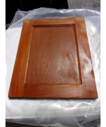 TEAK WOOD Cabinet door NOS reverse panel 15-1/4&quot; x 19-1/4&quot; x 3/4&quot; thick - $43.56