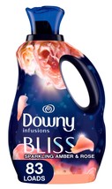 Downy Infusions Liquid Fabric Softener, Bliss Sparkling Amber and Rose, ... - $16.95