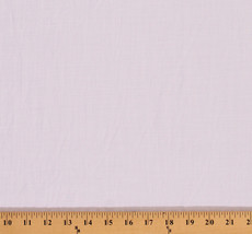 Lightweight Krinkled Cotton Linen-Look White Fabric Print by the Yard D163.10 - £24.05 GBP