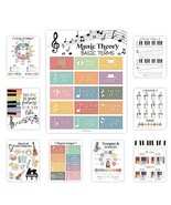 Boho Colorful Music Posters | Set of 9 | Music Classroom - $29.87 CAD