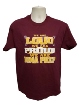 Iona College Prep We are Loud and Proud Adult Medium Burgundy TShirt - £11.87 GBP