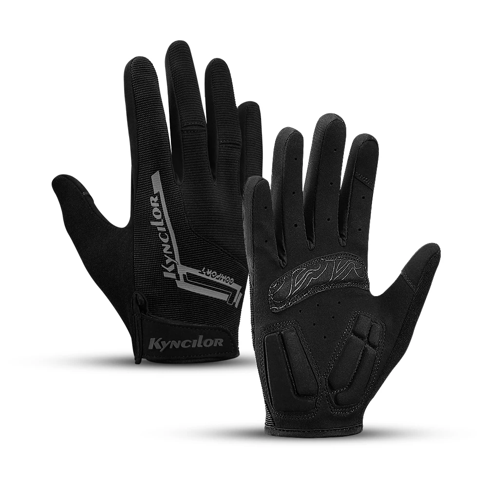 Summer Cycling Gloves  Shockproof  Gloves Anti Slip Full Finger Bike Gloves Hi M - $118.35