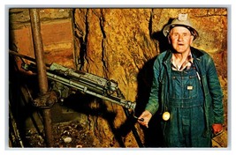 Gold Mine Shaft Reedco Drill Power Splitter Reproduction UNP Chrome Postcard R8 - $6.88